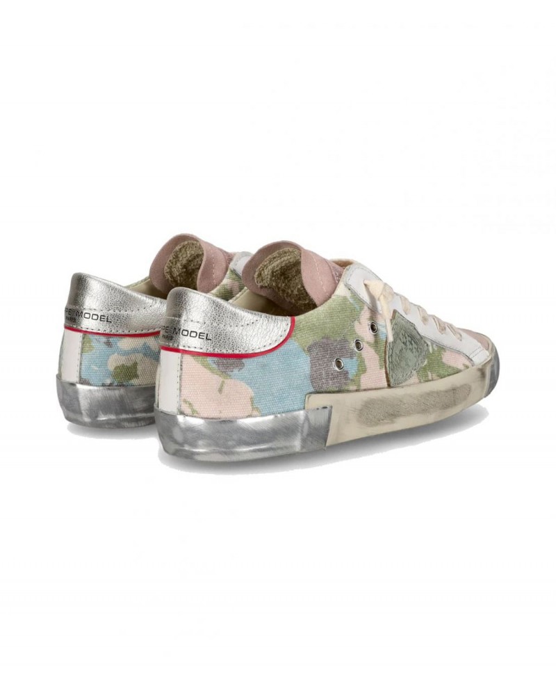 Baskets basses PHILIPPE MODEL PRSX camouflage Philippe Model - 3