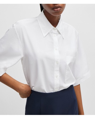 Chemise relaxed fit HUGO en popeline de coton HUGO - 3