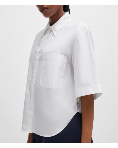 Chemise relaxed fit HUGO en popeline de coton HUGO - 5