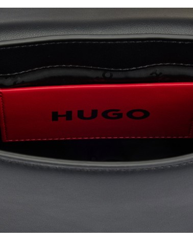 Sac porté croisé HUGO en similicuir avec porte-cartes amovible HUGO - 5