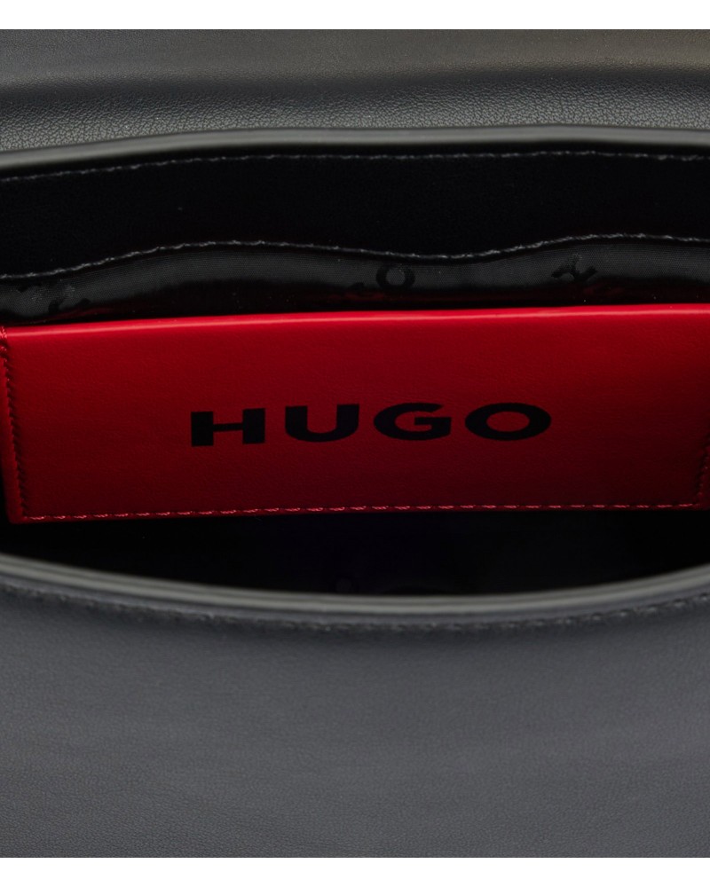 Sac porté croisé HUGO en similicuir avec porte-cartes amovible HUGO - 5