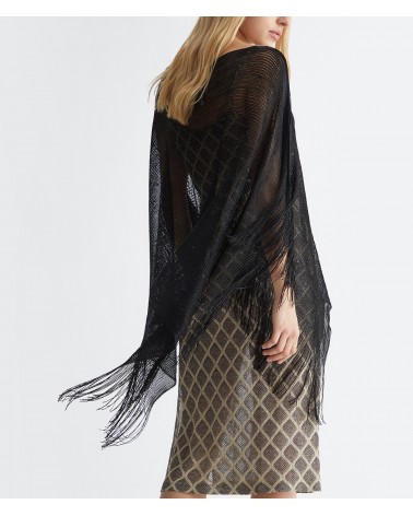 Poncho maille filet métallisé LIUJO LIU JO - 9