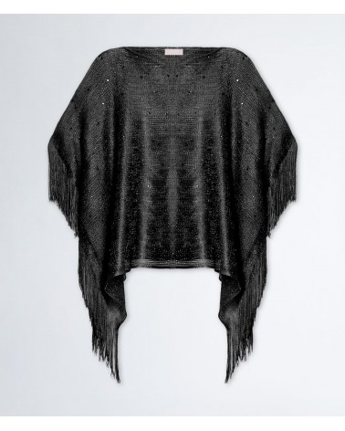 Poncho maille filet métallisé LIUJO LIU JO - 13