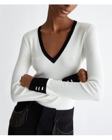 Pull moulant LIUJO à col V LIU JO - 3