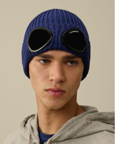 Bonnet Merino Wool Goggle Beanie Cp company - 9