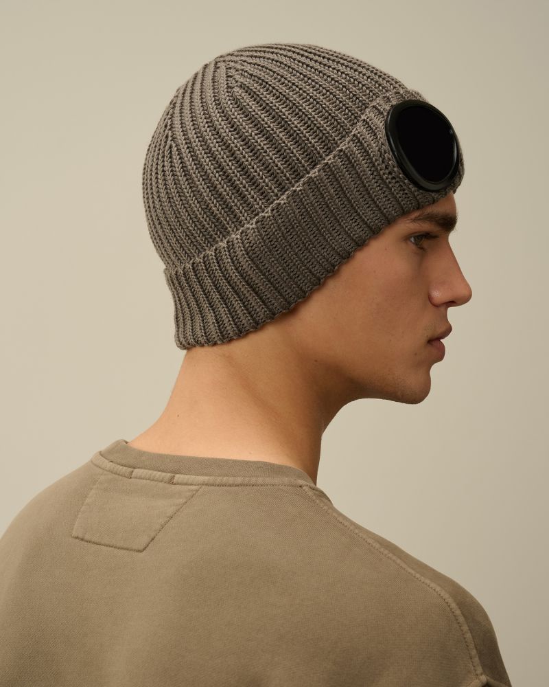 Bonnet Merino Wool Goggle Beanie Cp company - 14