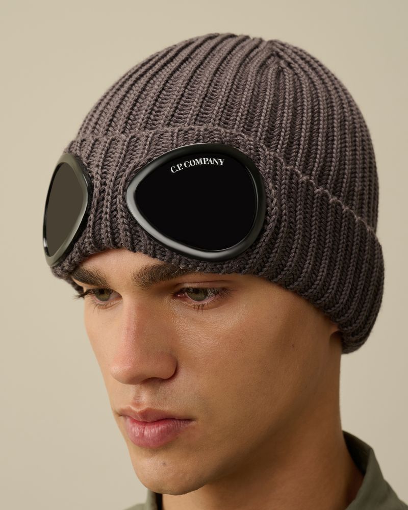 Bonnet Merino Wool Goggle Beanie Cp company - 19