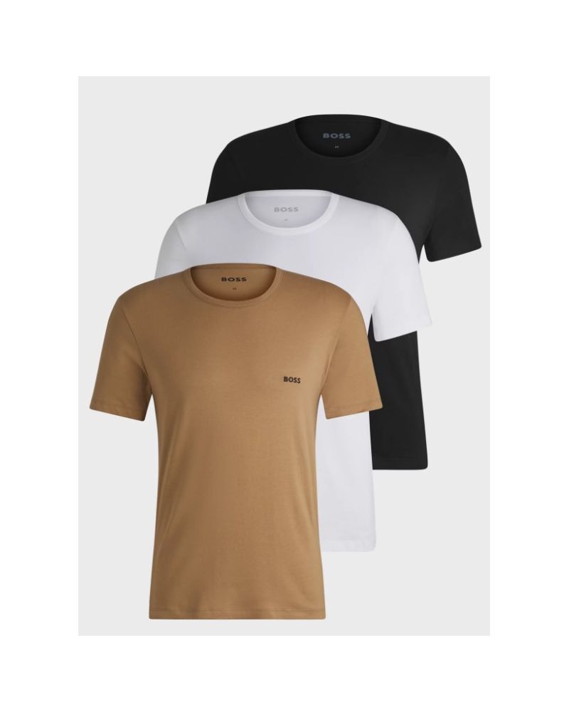 T-shirts BOSS TShirt RN 3P Classic 50475284NOS BOSS - 1