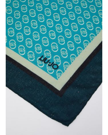 Foulard LIU JO à imprimé florale et logo LIU JO - 9