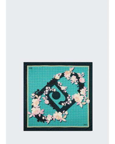 Foulard LIU JO à imprimé florale et logo LIU JO - 10