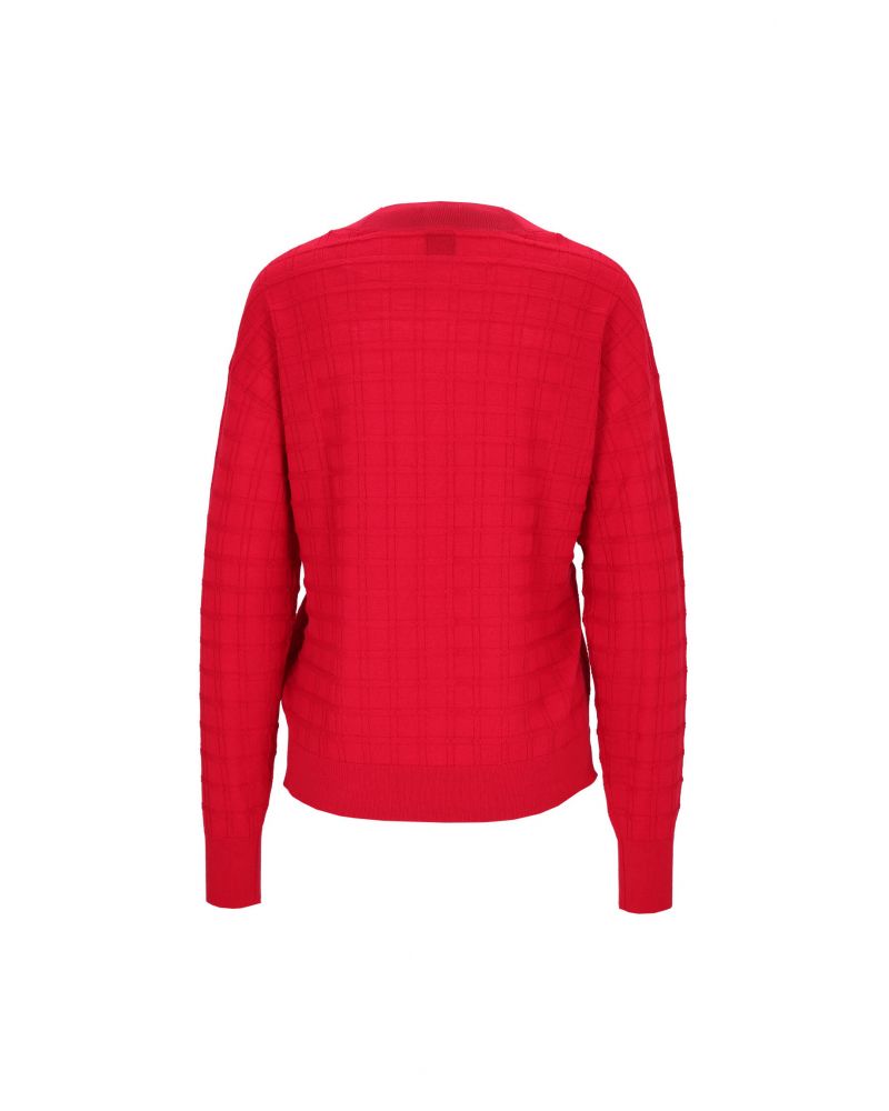 Pull BOSS Faminta en laine col V BOSS - 8
