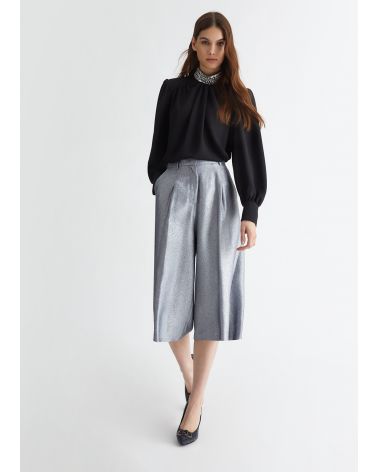 Blouse LIU JO en georgette avec strass LIU JO - 6