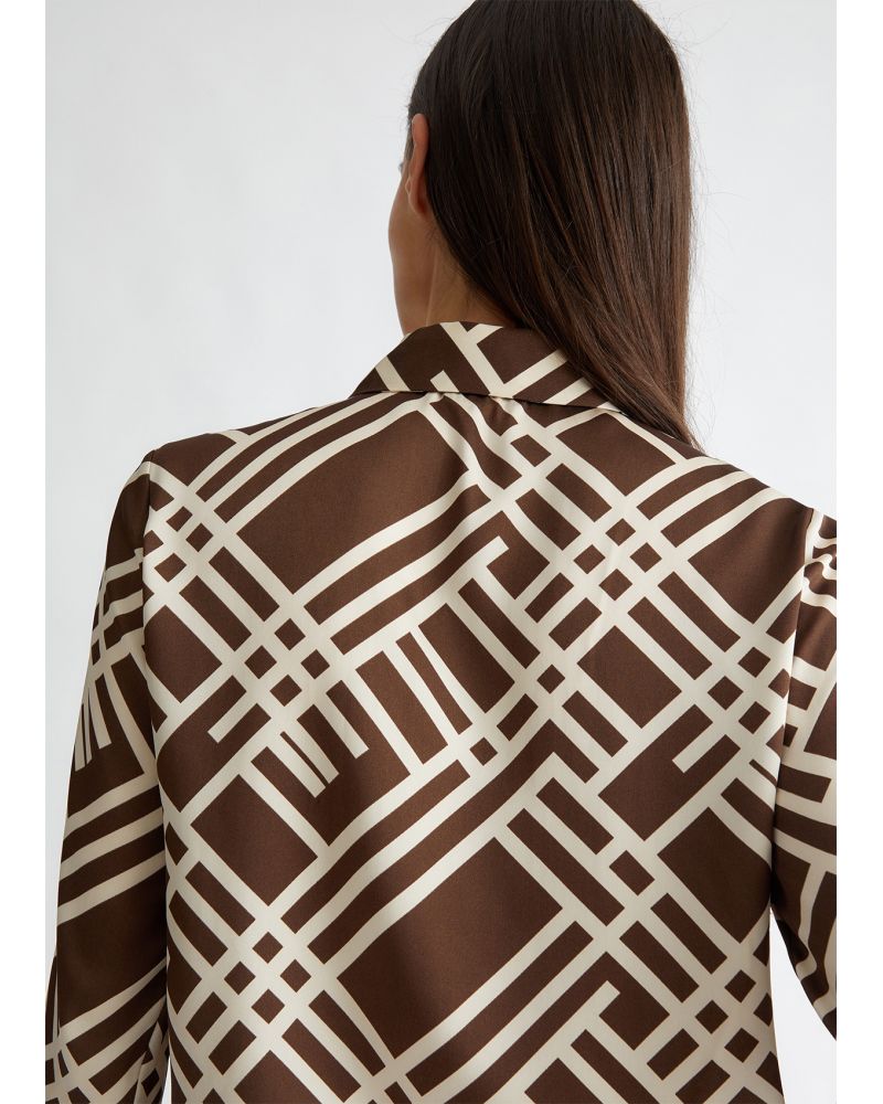Chemise LIU JO avec imprimé à carreaux LIU JO - 4