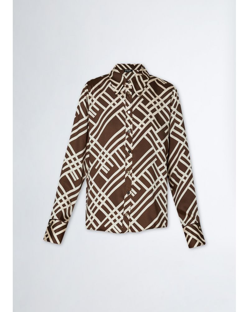 Chemise LIU JO avec imprimé à carreaux LIU JO - 7
