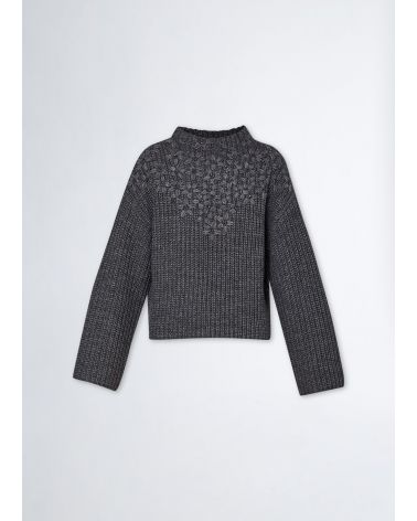 Pull LIU JO en laine avec broderie LIU JO - 7
