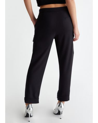 Pantalon cargo LIU JO en flanelle stretch LIU JO - 2