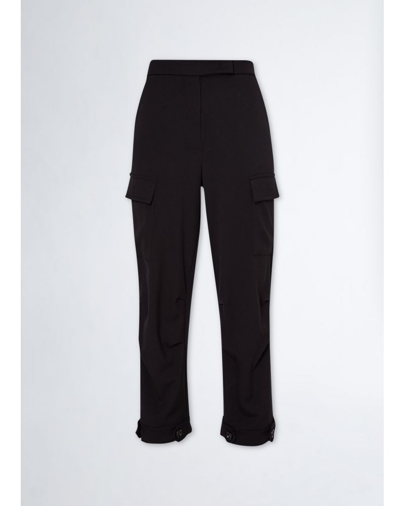 Pantalon cargo LIU JO en flanelle stretch LIU JO - 7