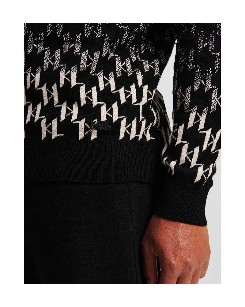 Pull col rond Karl Lagerfeld karl lagerfeld - 2