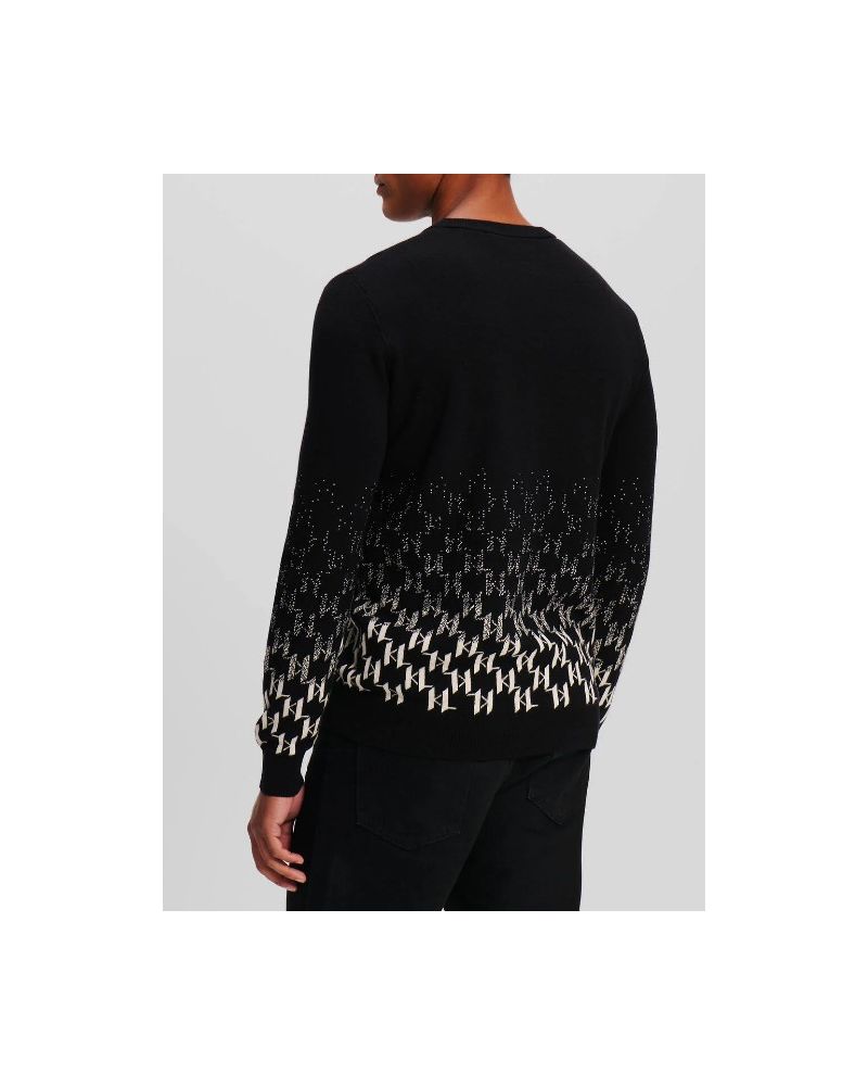 Pull col rond Karl Lagerfeld karl lagerfeld - 3