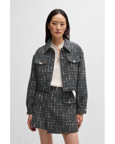 Veste courte BOSS C_Jandra en Tweed BOSS - 1
