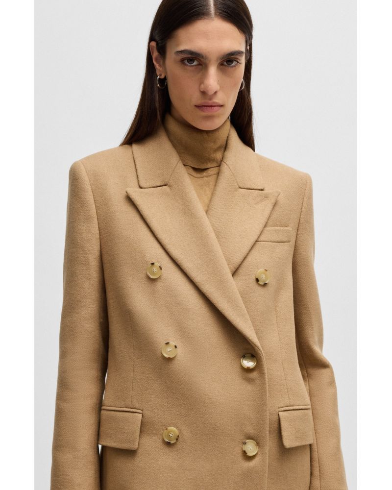 Manteau long BOSS Callaf en twill BOSS - 4