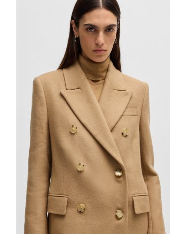 Manteau long BOSS Callaf en twill BOSS - 4