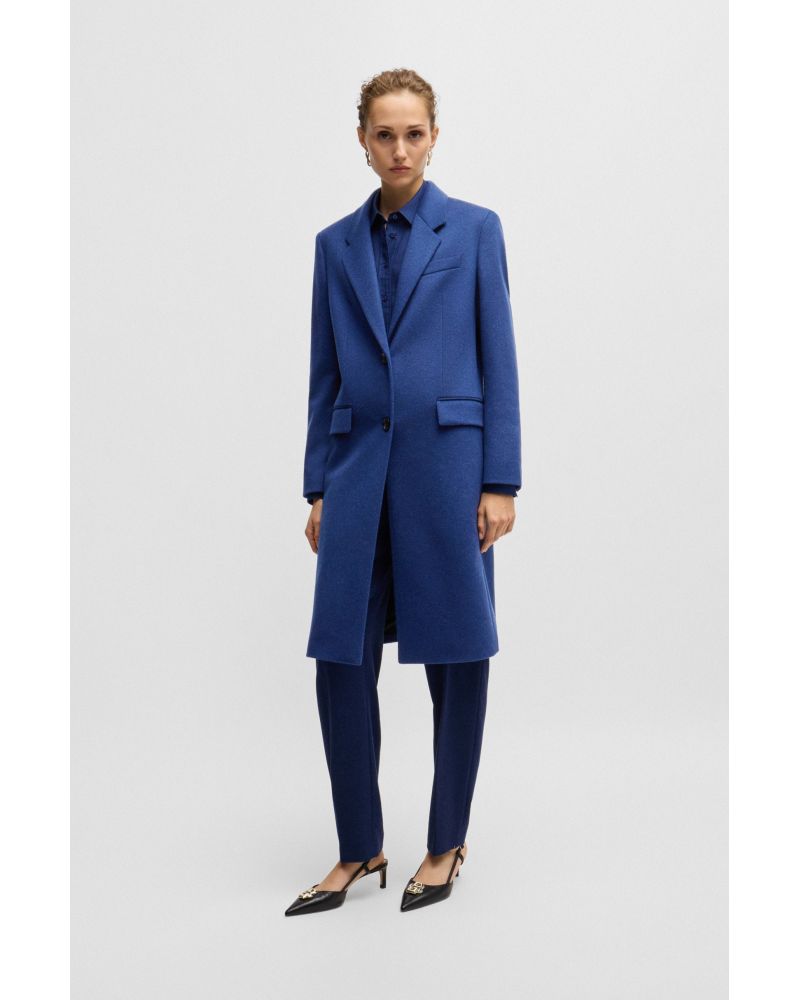 Manteau slim BOSS Catara en laine et cachemire BOSS - 1