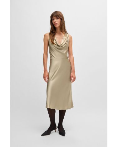Robe en satin BOSS Dawida col bénitier BOSS - 1