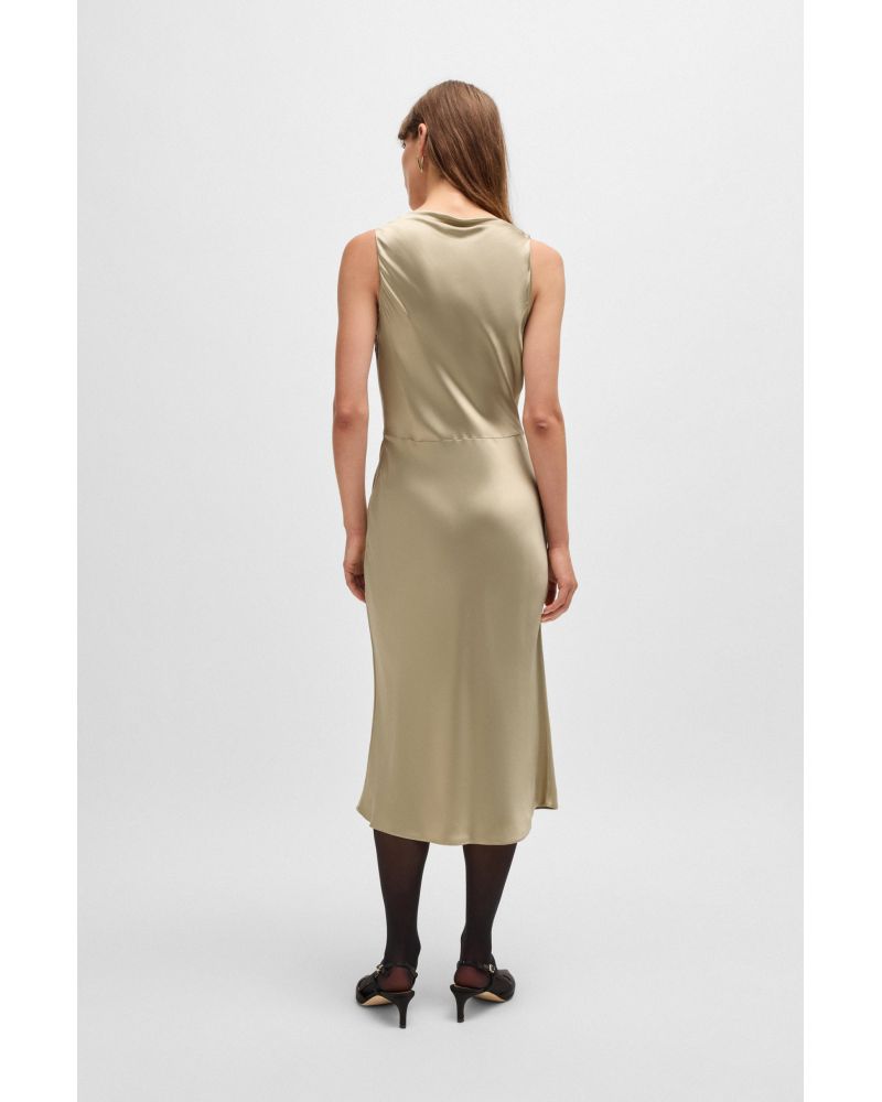 Robe en satin BOSS Dawida col bénitier BOSS - 2