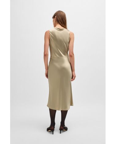 Robe en satin BOSS Dawida col bénitier BOSS - 2