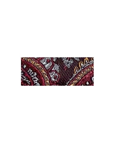 Gilet et accessoires sur mesure atelier grège tissu TG01796 Bordeaux Grège - 1