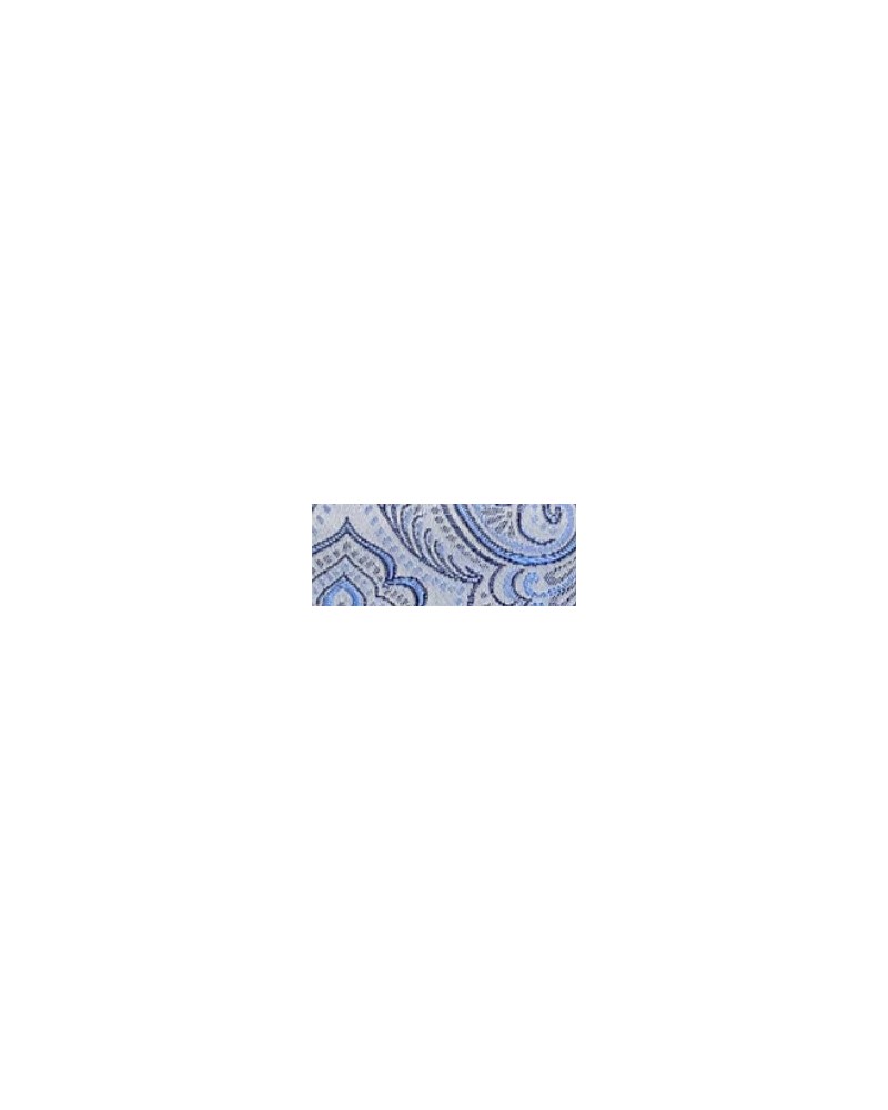 Gilet et accessoires sur mesure atelier grège tissu TG01790 Bleu ciel Grège - 1