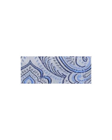 Gilet et accessoires sur mesure atelier grège tissu TG01790 Bleu ciel Grège - 1