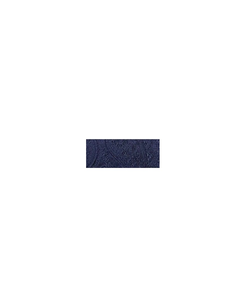 Gilet et accessoires sur mesure atelier grège tissu 211752 Marine Grège - 1