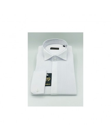 Chemise Empire du marié plastron  - 1