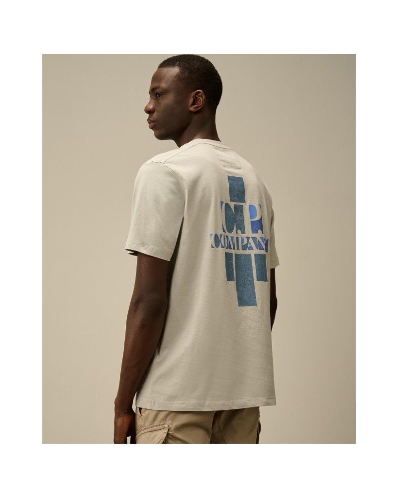 T-shirt Cp company front and back logo Cp company - 8