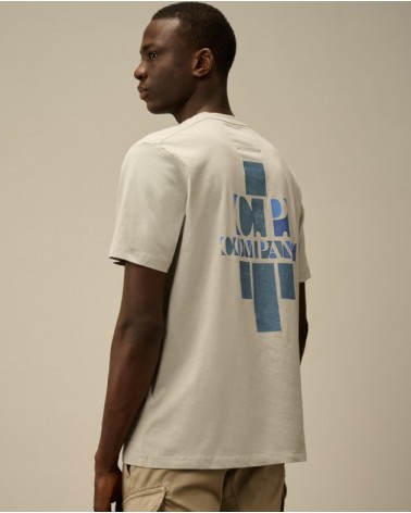 T-shirt Cp company front and back logo Cp company - 8