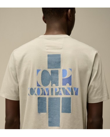 T-shirt Cp company front and back logo Cp company - 10