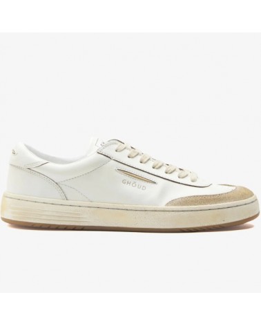 Basket GHOUD LIDO_BR  LEAT/SUEDE WHT/TAUPE GHOUD - 1