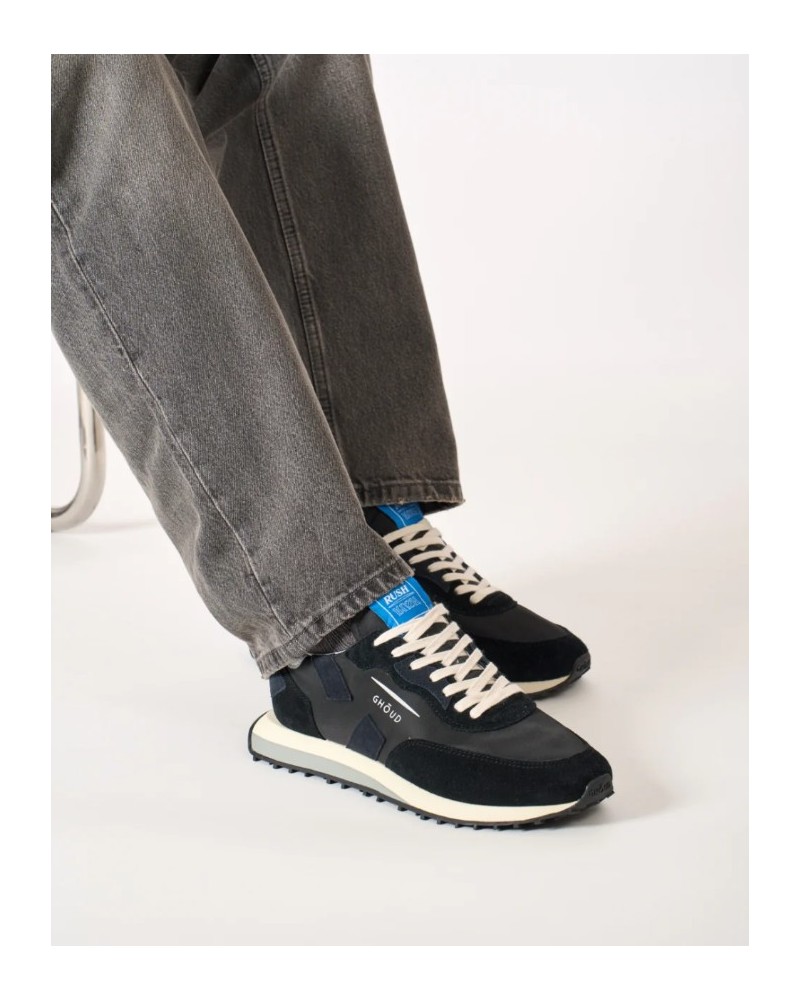 Basket GHOUD RUSH_C  NYLON/SUEDE BLK/WHT GHOUD - 2