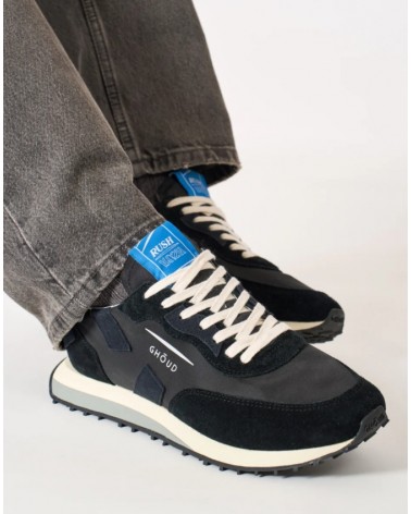Basket GHOUD RUSH_C  NYLON/SUEDE BLK/WHT GHOUD - 6