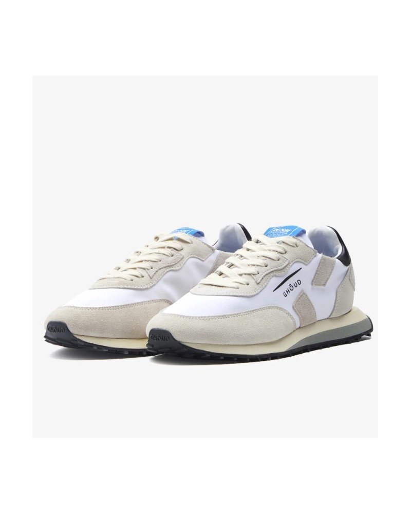 Basket GHOUD RUSH_C  NYLON/SUEDE WHT/BLK GHOUD - 2