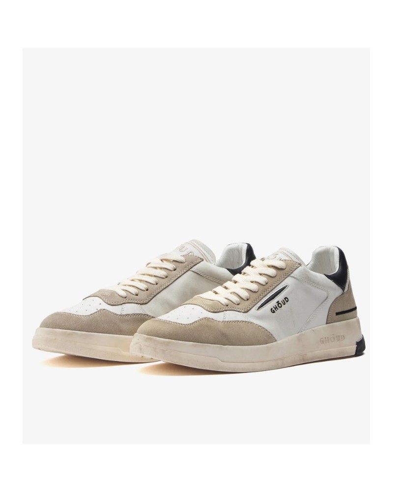 Basket GHOUD TWEENER_BR  LEAT/SUEDE BEIGE/MOU GHOUD - 3
