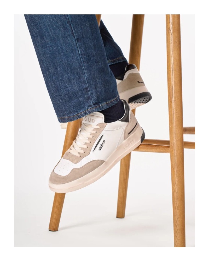 Basket GHOUD TWEENER_BR  LEAT/SUEDE BEIGE/MOU GHOUD - 2