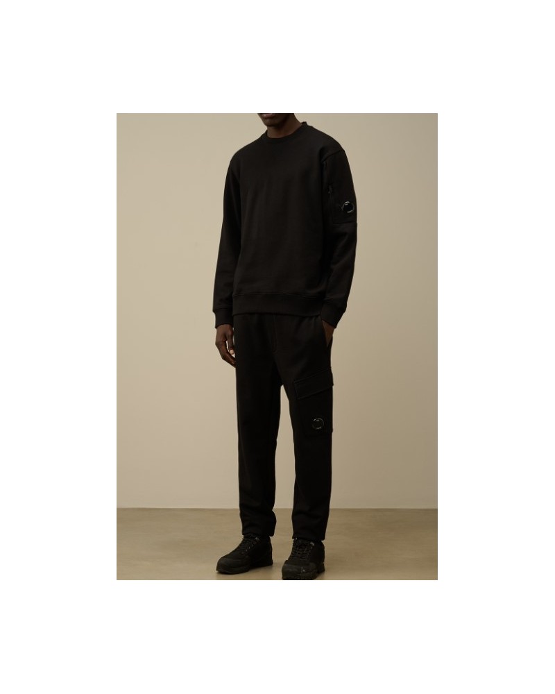 Sweat diagonal raised fleece crew neck Cp company - 19