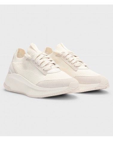 Baskets BOSS TTNM EVO avec tige en maille et finitions en cuir suédé BOSS - 1