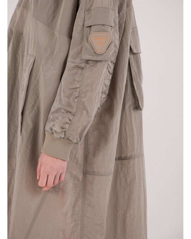 Veste longue GERTRUDE Cerise façon Bomber Gertrude - 7