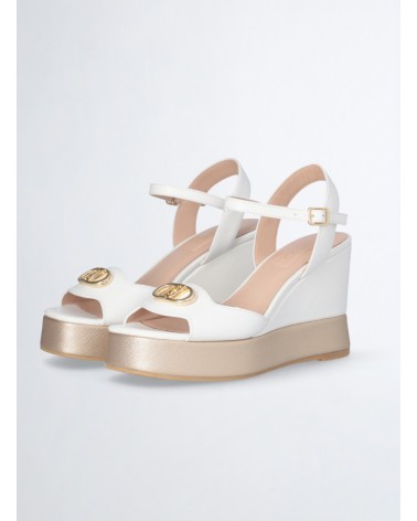 Sandales compensées LIU JO Karen 11 en cuir LIU JO - 10