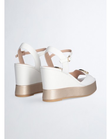 Sandales compensées LIU JO Karen 11 en cuir LIU JO - 11