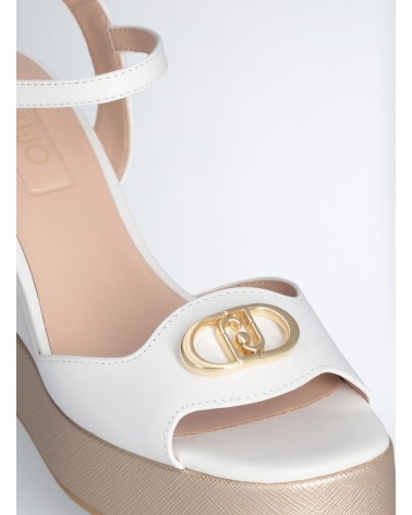 Sandales compensées LIU JO Karen 11 en cuir LIU JO - 15
